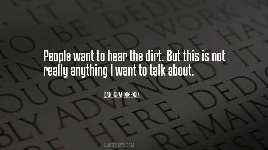 The Dirt Quotes #1025830