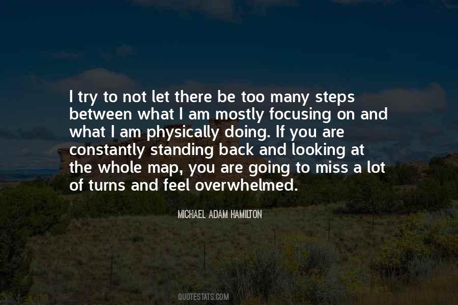 Standing Back Quotes #1082690