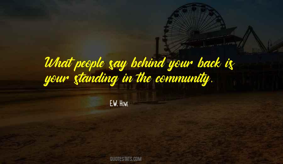 Standing Back Quotes #1563197