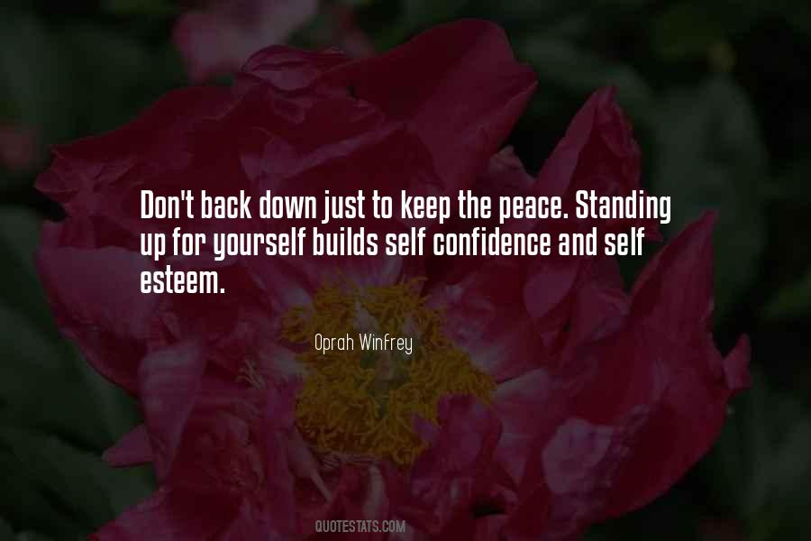 Standing Back Quotes #602268