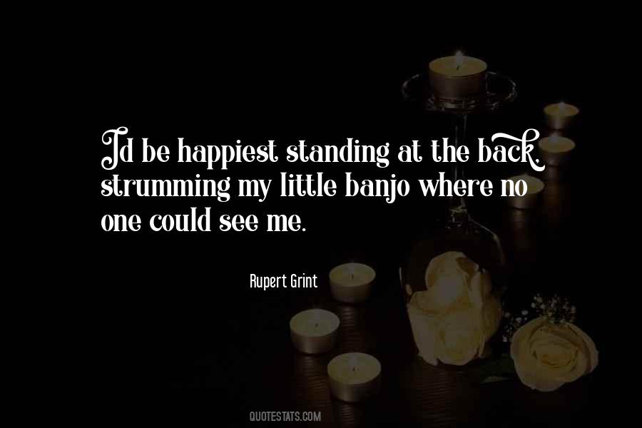 Standing Back Quotes #918336