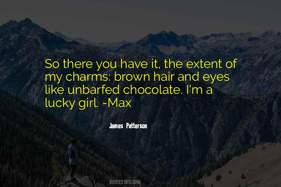 Chocolate Girl Quotes #99705