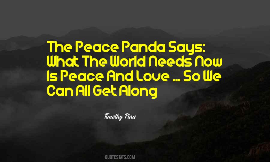 We Love Peace Quotes #1084081