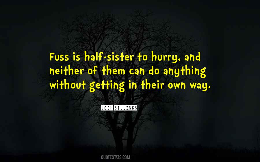 Fuss Quotes #1491576