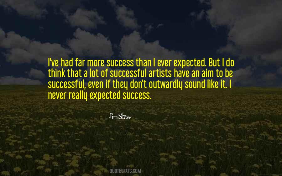 Aim Success Quotes #1592574