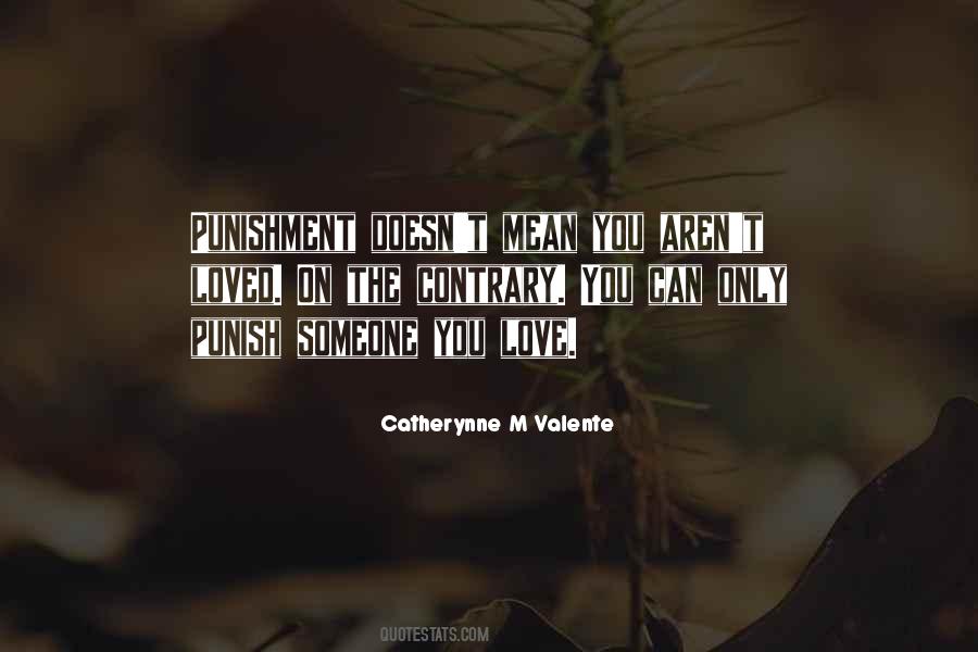 Punishment Love Quotes #1414424