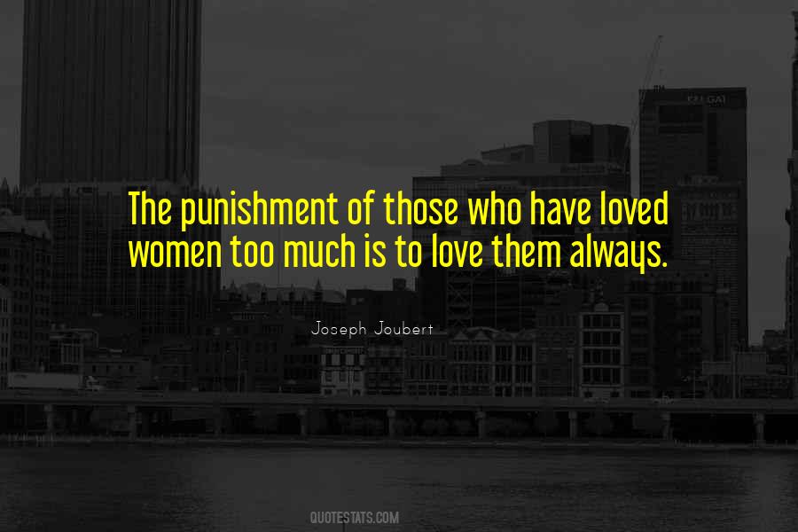 Punishment Love Quotes #1650065