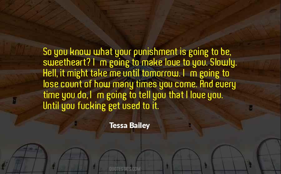 Punishment Love Quotes #1846679