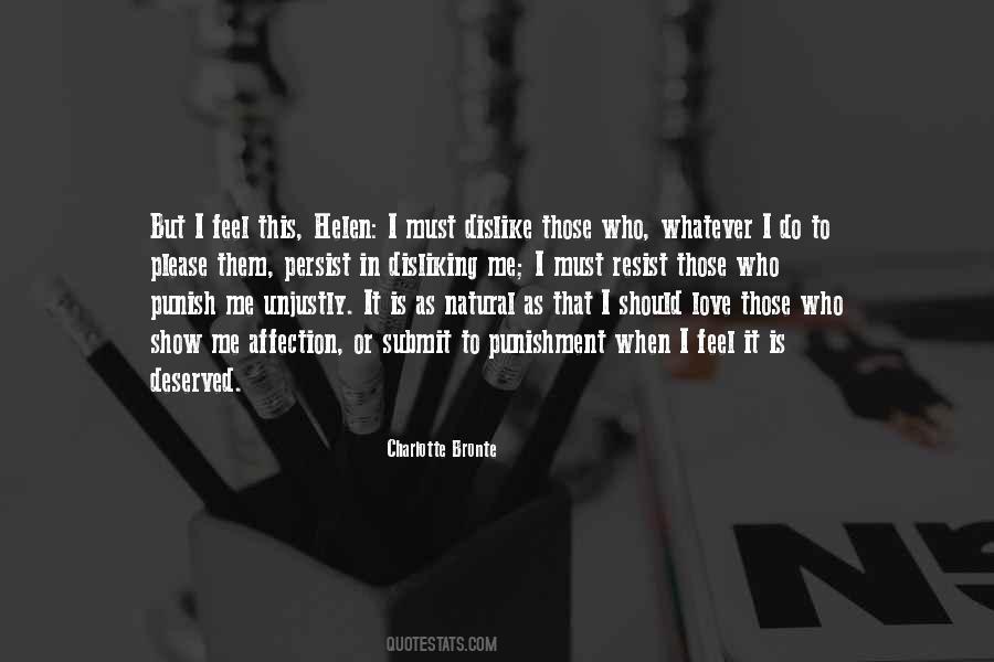 Punishment Love Quotes #532588