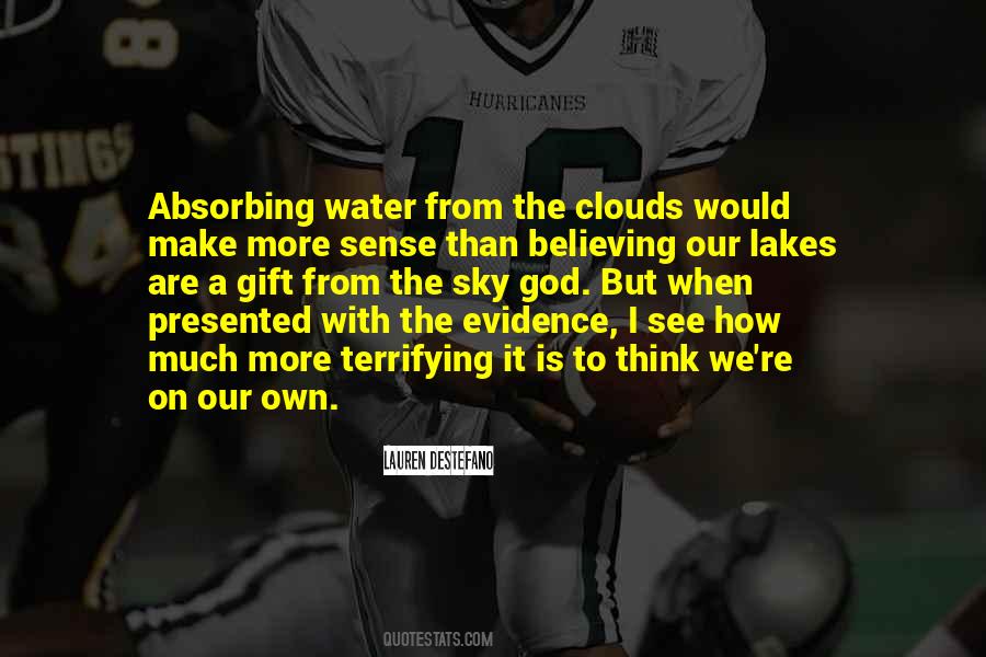 Water Sky Quotes #68092