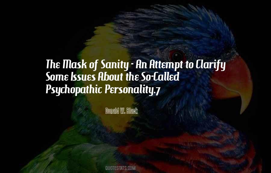 Mask Personality Quotes #882746
