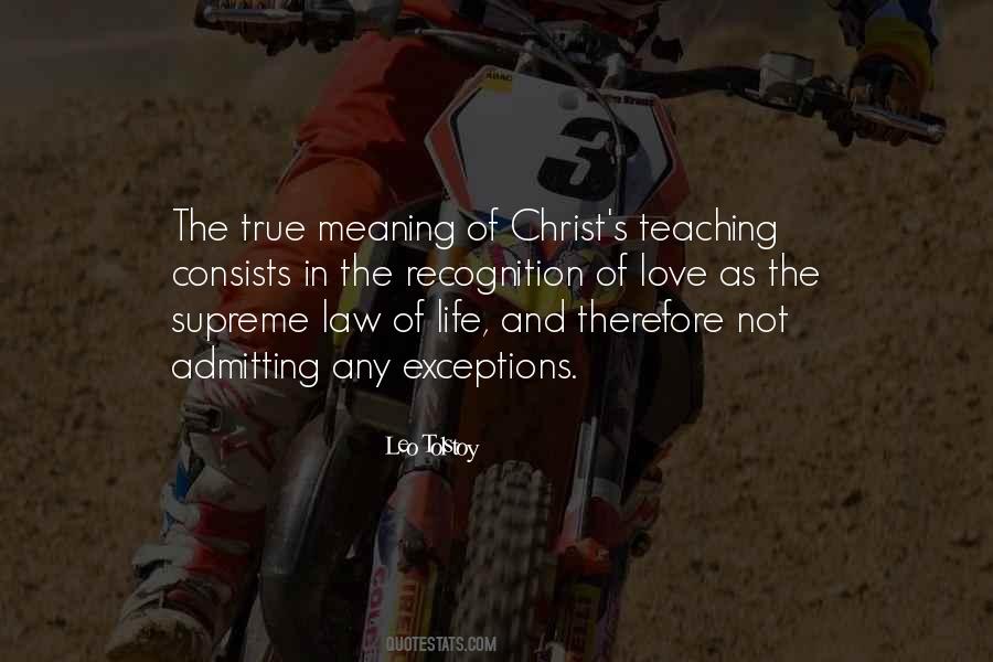 Love Law Quotes #1028114