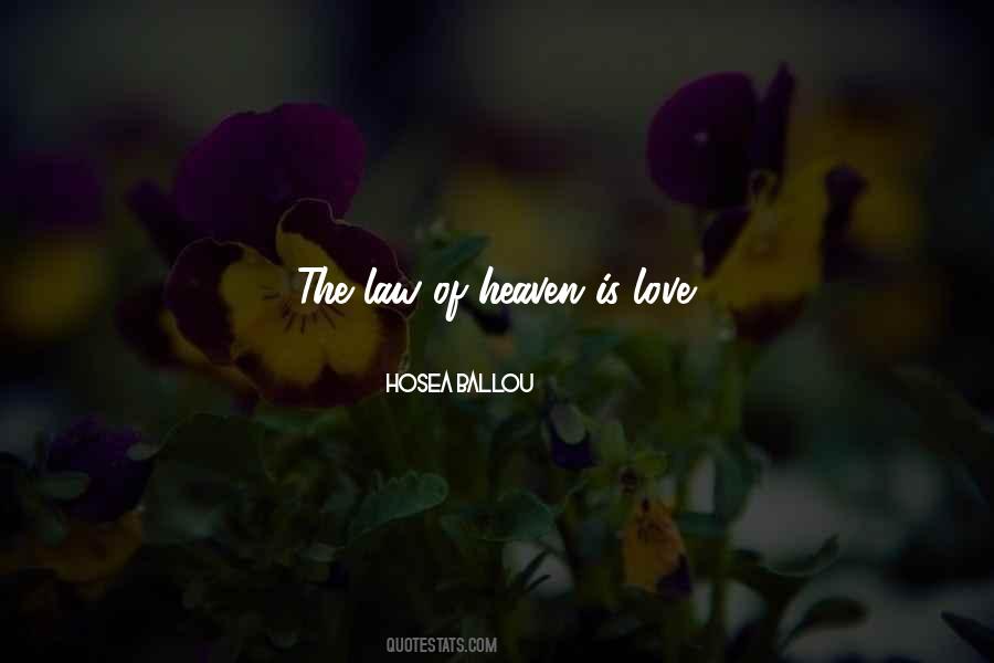 Love Law Quotes #1069914
