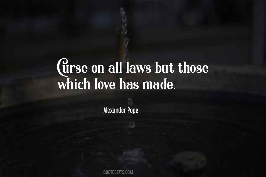 Love Law Quotes #1203066