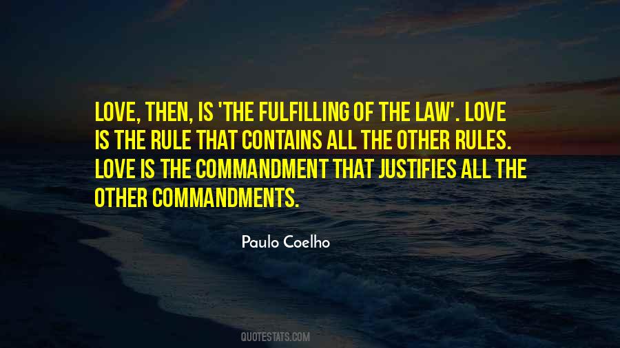 Love Law Quotes #346579