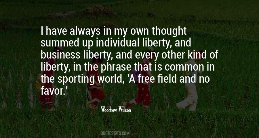 In A World Of My Own Quotes #1439975