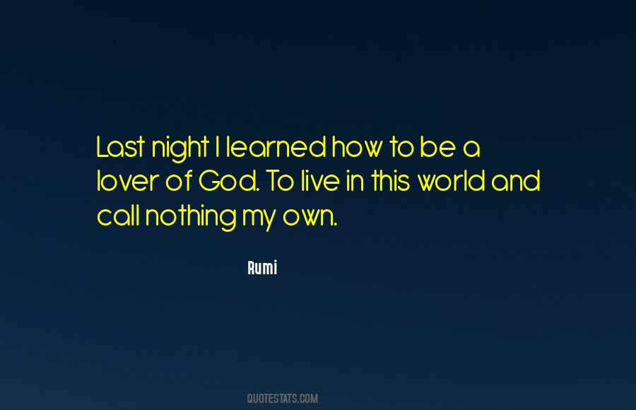 In A World Of My Own Quotes #1696578