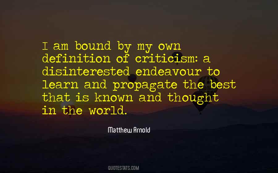 In A World Of My Own Quotes #888010