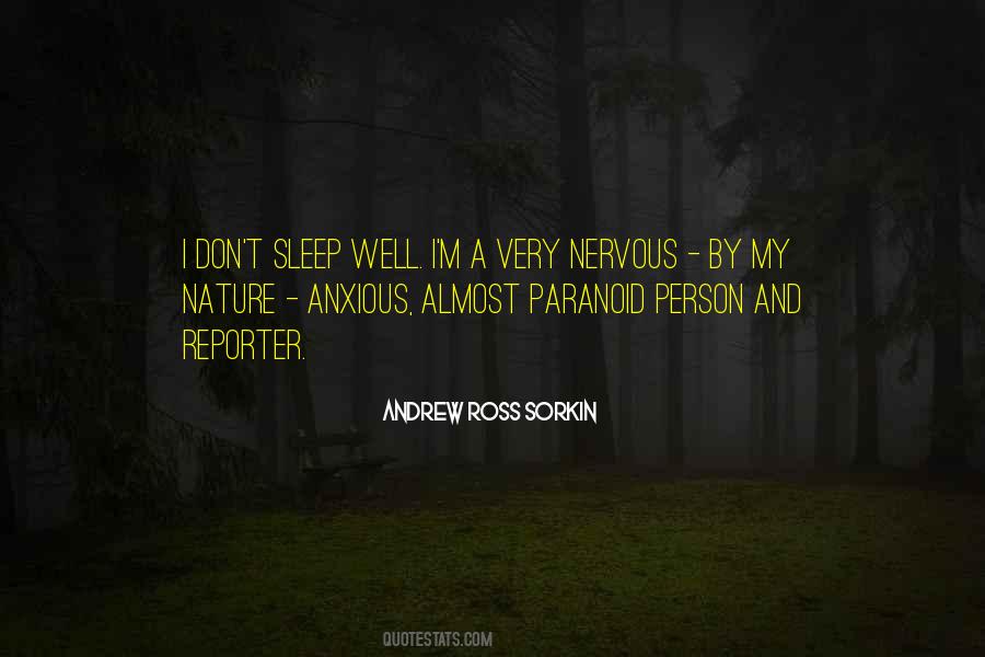 Nervous Person Quotes #458604