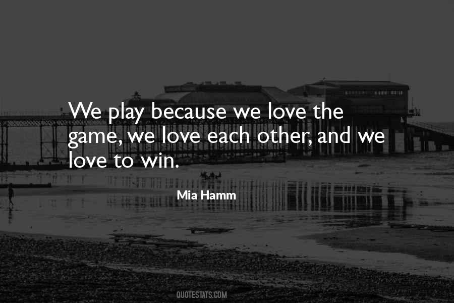 Games Love Quotes #318629
