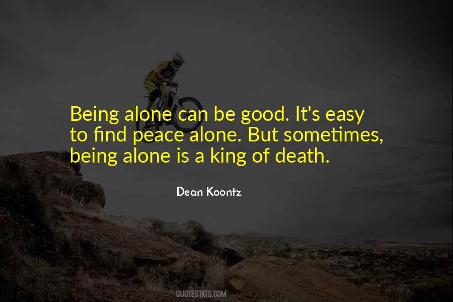 Sometimes Alone Quotes #1550455