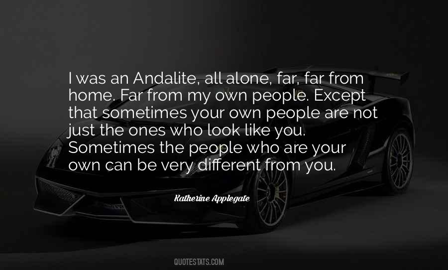 Sometimes Alone Quotes #765774