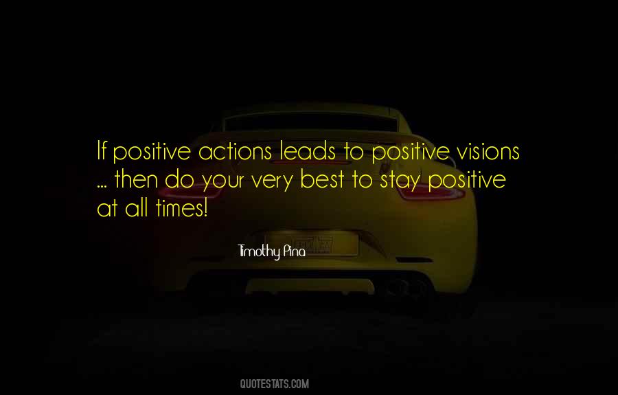 Positive Best Quotes #1760567