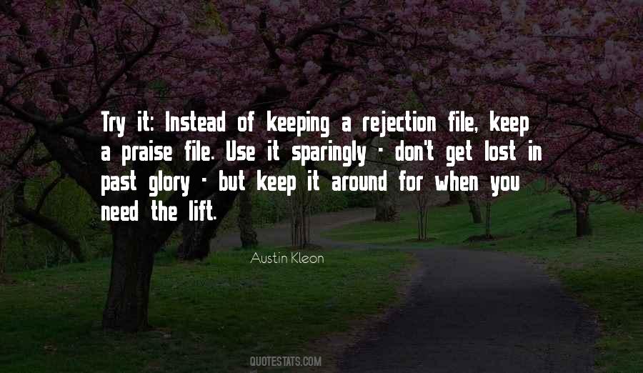 The Lost Glory Quotes #217905