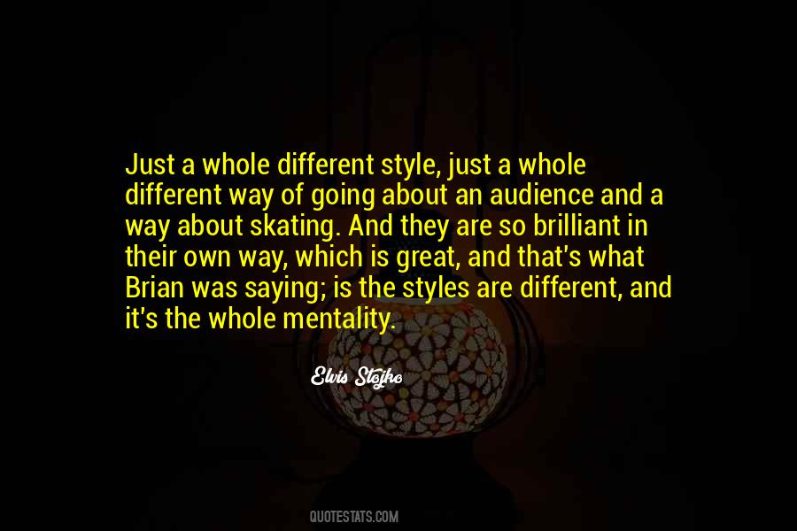 Just The Way They Are Quotes #80685