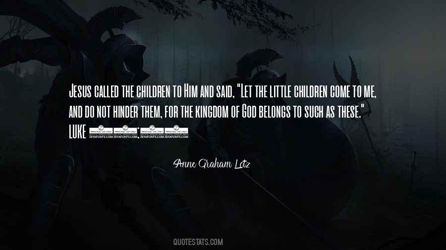 Jesus Children Quotes #1511078