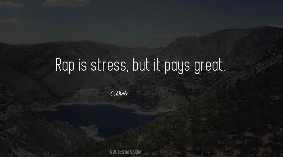 Great Stress Quotes #166260