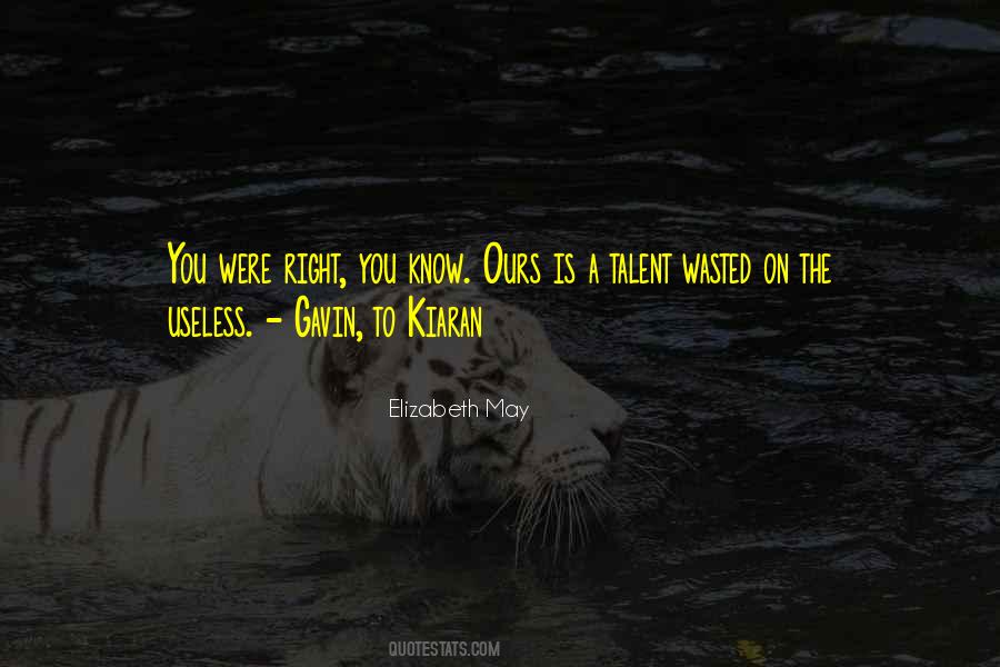Wasted On You Quotes #543684