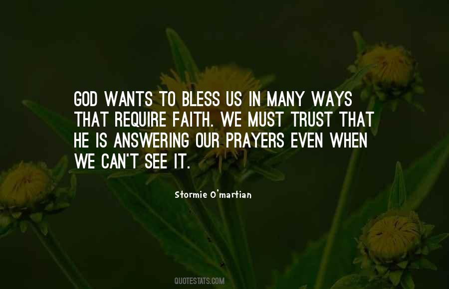 Quotes About Answering The Prayers #1397177