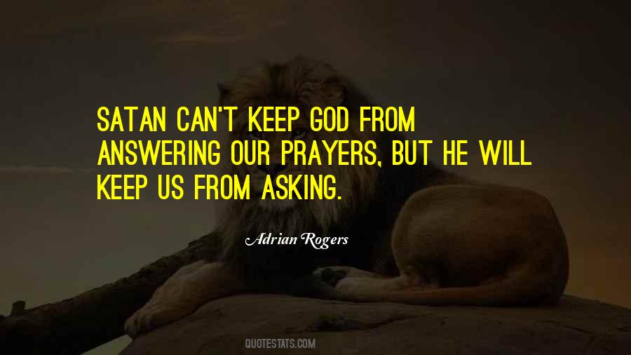 Quotes About Answering The Prayers #1809072