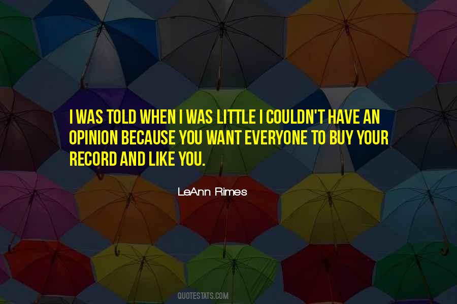 When I Was Little Quotes #1464372