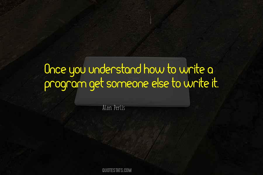 Understand Someone Quotes #229482