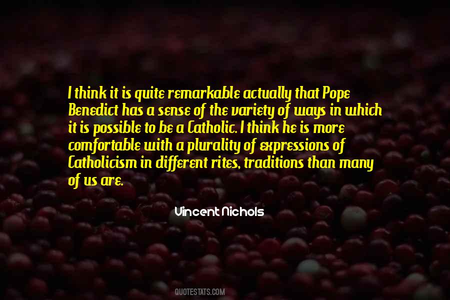 Is The Pope Catholic Quotes #1867901