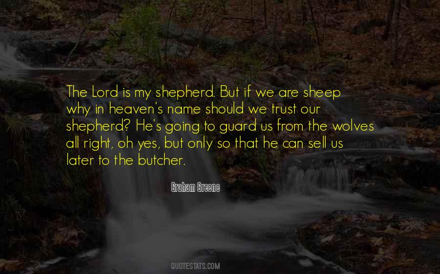 Quotes About God As Shepherd #1515485