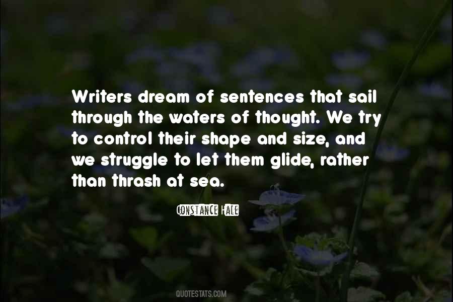 Dream Sea Quotes #1015276
