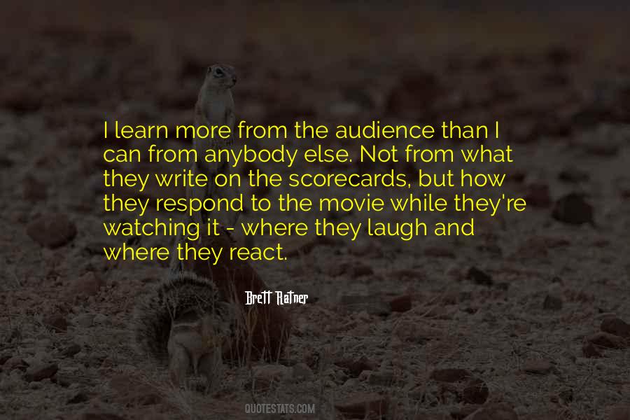 Not To React Quotes #1079707