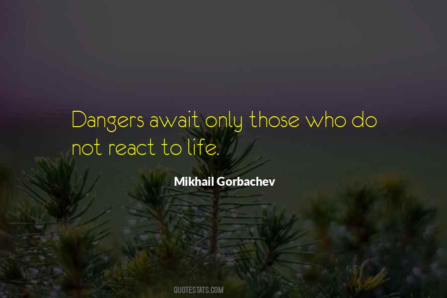 Not To React Quotes #22335