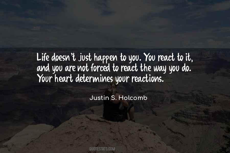 Not To React Quotes #482224