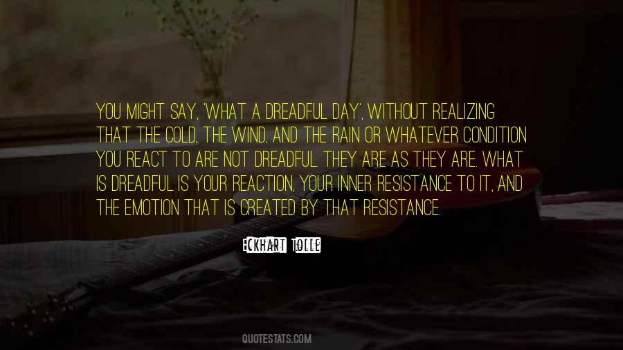 Not To React Quotes #965673