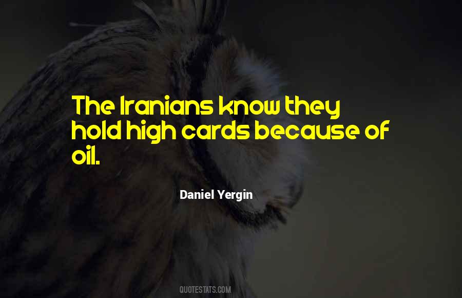 Hold The Cards Quotes #324147