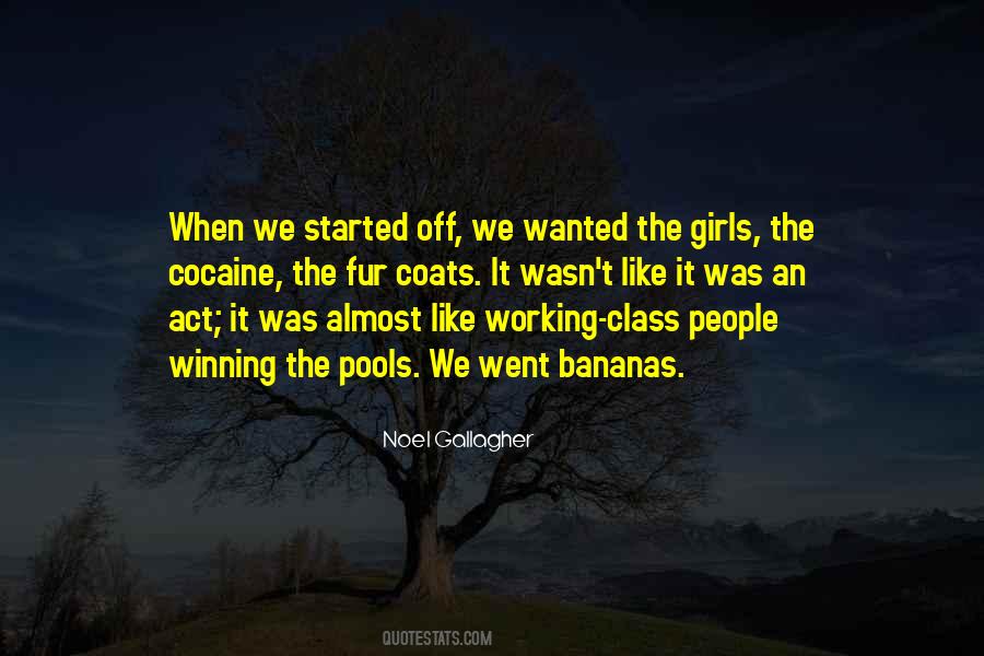 Working Class Girl Quotes #798776