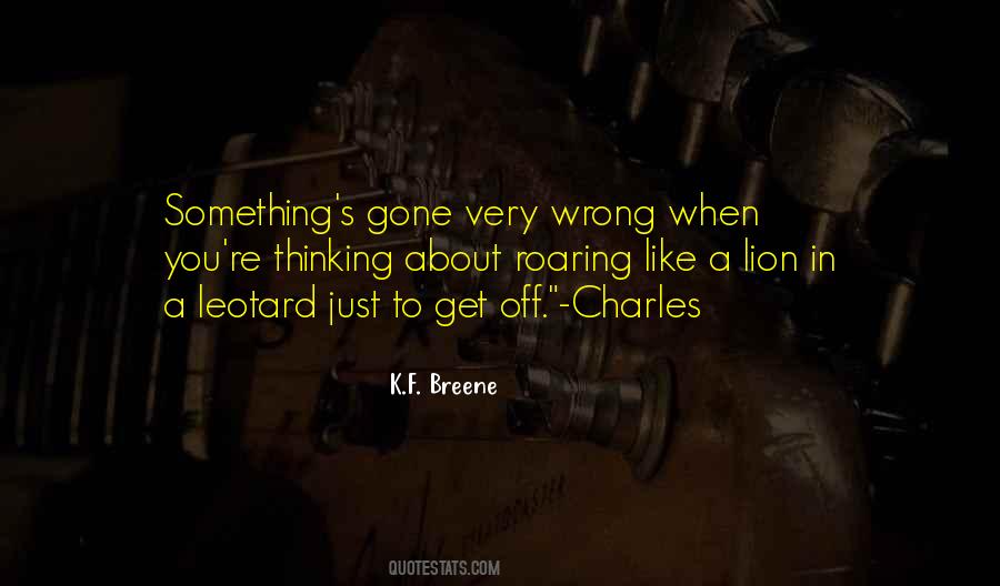 Lion Thinking Quotes #891407