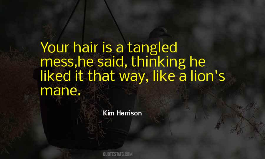 Lion Thinking Quotes #927073