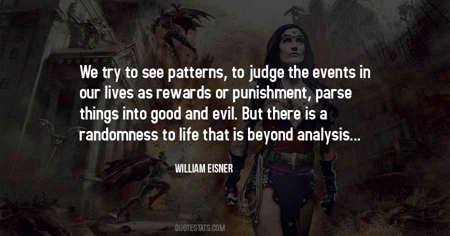 Judge Life Quotes #389749