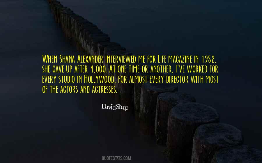 Actors Actresses Quotes #1141931
