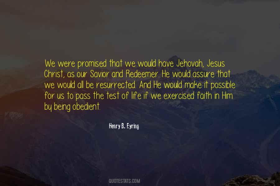 Jesus Christ Life Quotes #201626